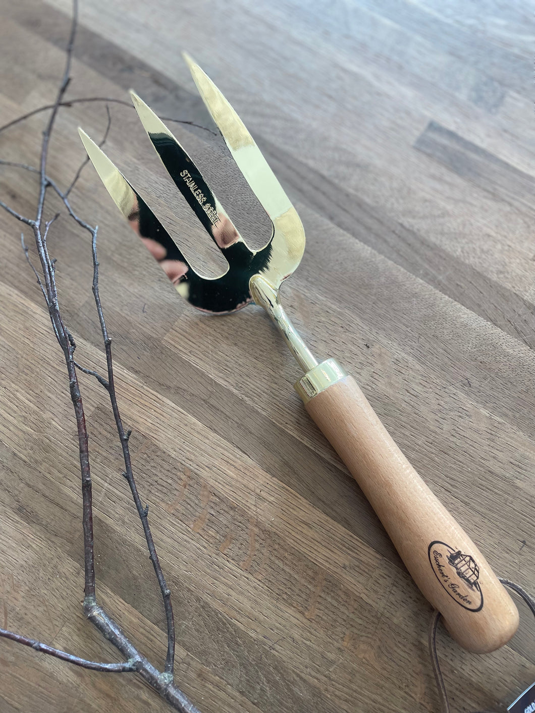 Gold Plated Hand Fork - Flùr