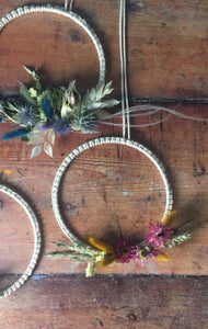 Mini Macrame Wreath - Flùr