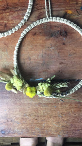 Mini Macrame Wreath - Flùr